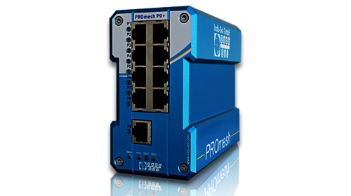 PROmesh P9+ managed Industrie Switch