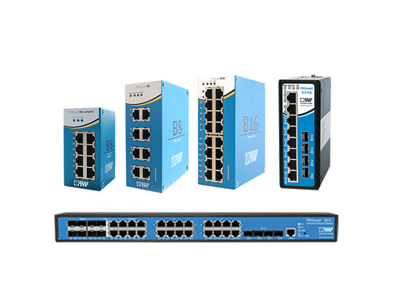 Leistungsstarke Managed Switches PROmesh B