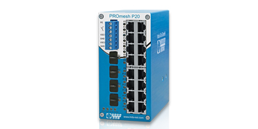 PROmesh P20: Managed Switch mit PROFINET Zertifizierung