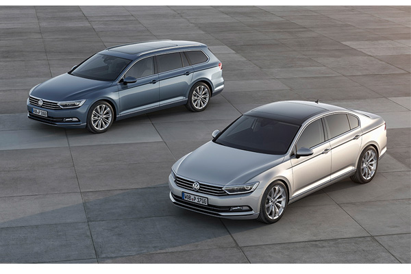 The Volkswagen factory in Emden also produces the new Passat B8